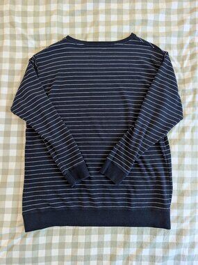 UNIQLO Striped Long-Sleeve Top